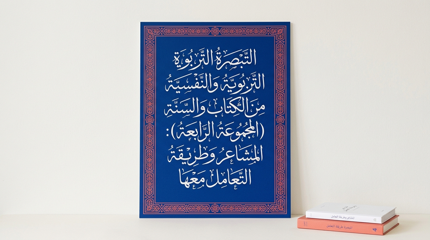 تطبيقات تربوية ونفسية من الكتاب والسنة (المجموعة 4): الانفعالات وكيفية التعامل معها - Image 1